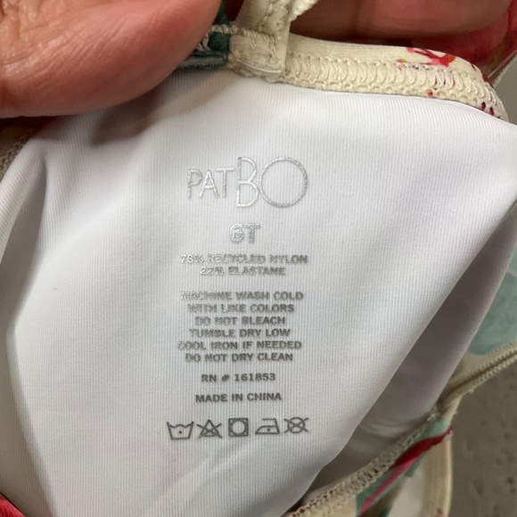 PatBo Floral Onepiece Swimsuit - Picture 3 of 3